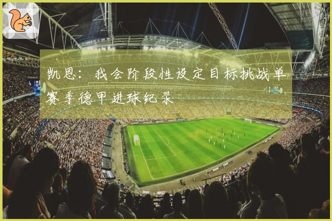 凯恩：我会阶段性设定目标挑战单赛季德甲进球纪录